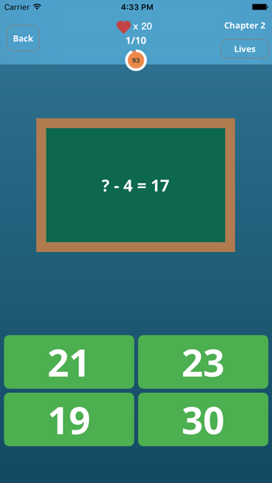 Screenshot #1 pour Math Test Free - Math King