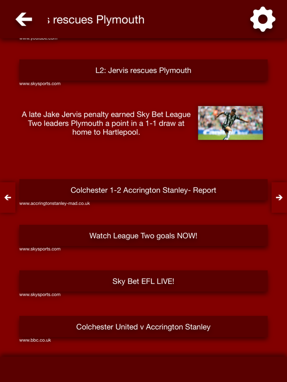 Screenshot #5 pour All The News - Accrington Stanley Edition