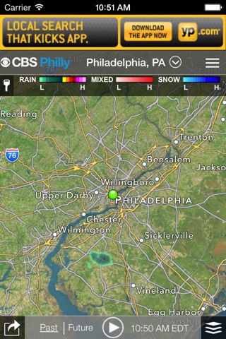 CBS Philly Weather screenshot 2