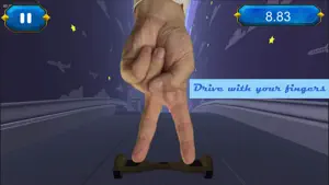 Hoverboard Finger Drive Simulator 2017 screenshot #3 for iPhone