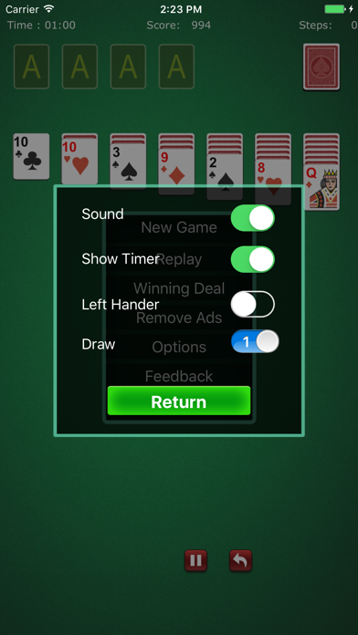 Screenshot #3 pour Free Solitaire HD+