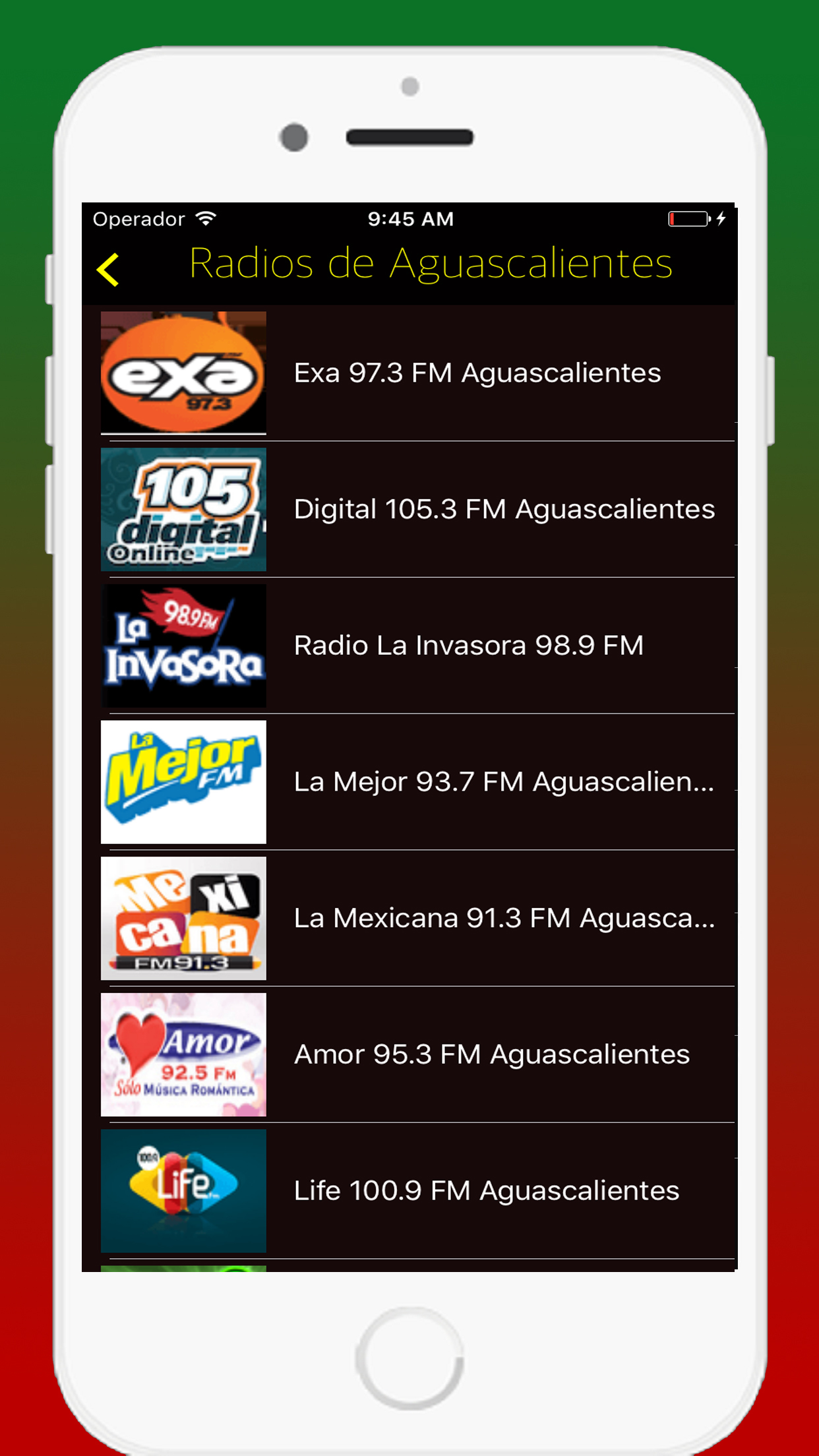 Radio Mexican - Live Radios stations Online FM AM screenshot 4