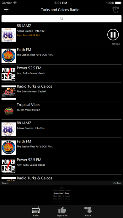 Turks and Caicos Radio iPhone screenshot 3 - Entertainment app