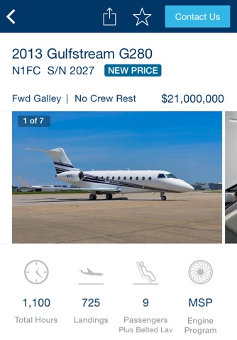 Gulfstream Pre-Owned Aircraft screenshot 3