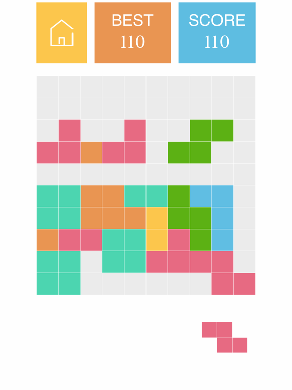 Screenshot #6 pour Tetris 1010 gratuit Puzzle --2048 Nouveau Choix