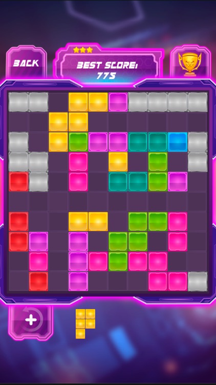 Block Puzzle 1010: Glow breaker game screenshot-4