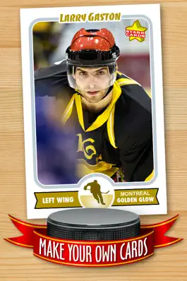 Game screenshot Hockey Card Maker - Make Your Own Custom Hockey Cards with Starr Cards mod apk