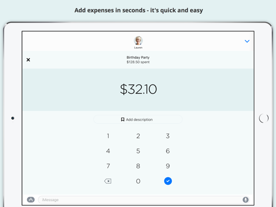 Screenshot #5 for Tabs - Shared Spending Tracker