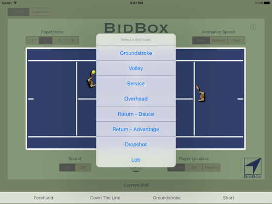 BidBox Tennis Drillsのおすすめ画像2