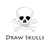 How To Draw Skulls - Step By Step Drawing