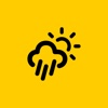 Weather Stickers Black