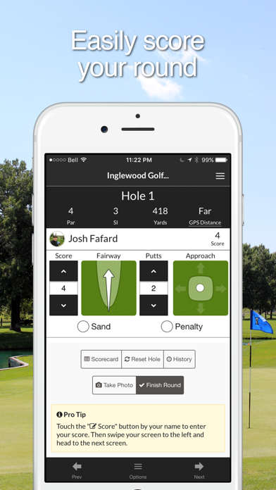Inglewood Golf & Curling Club Screenshot