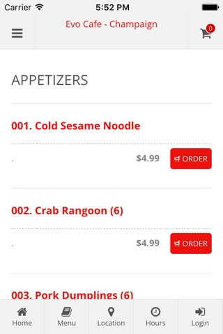 Evo Cafe - Champaign Online Ordering screenshot 2