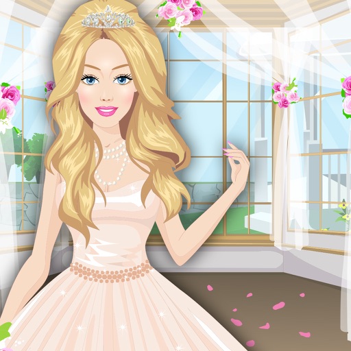 Beautiful Bride Dressing - Free Dress up Icon