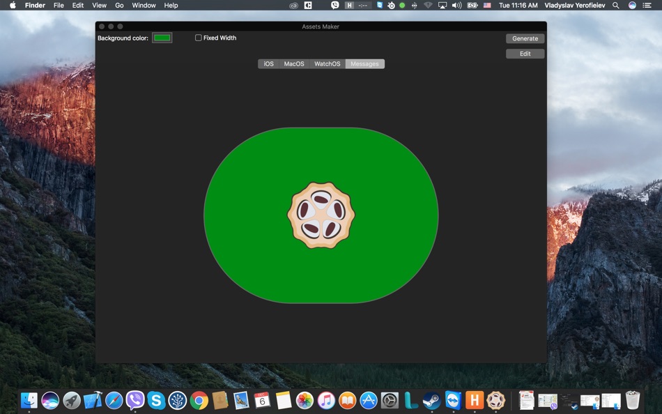 #4. Assets Maker (macOS) 게시자: Vladislav Yerofieiev