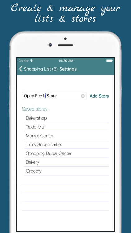Shopping List - multiple grocery shop lists screenshot-4