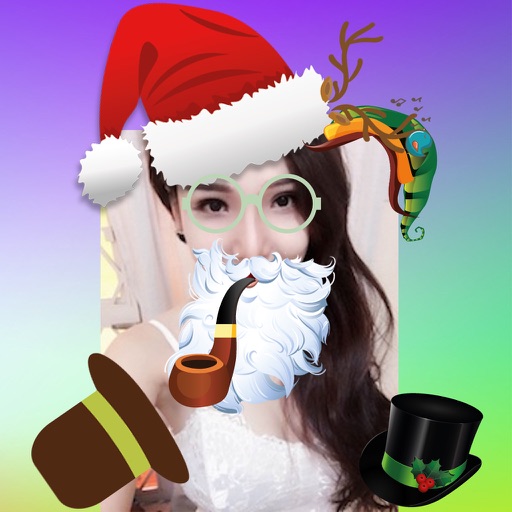 Christmas Noel Photo Sticker icon