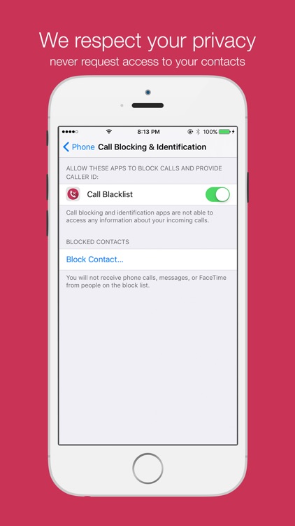 DefCall - Call Blacklist Block screenshot-3