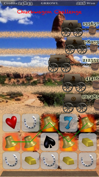 How to cancel & delete Chuckwagon Challenge, Wild West Slots from iphone & ipad 4