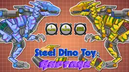 Game screenshot Steel Dino Toy：Mechanic Raptors - 2 player game mod apk