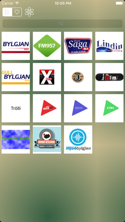 Iceland Radio Player (Ísland,Icelandic)