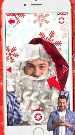 Game screenshot Santa Claus Camera Stickers – Xmas Dress Up Editor mod apk