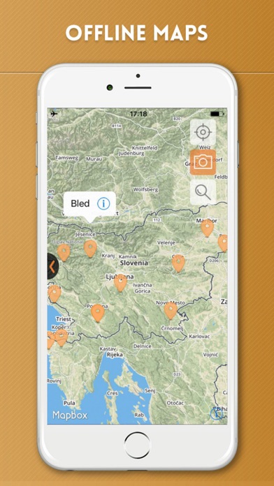 Slovenia Travel Guide and Offline Map Screenshot