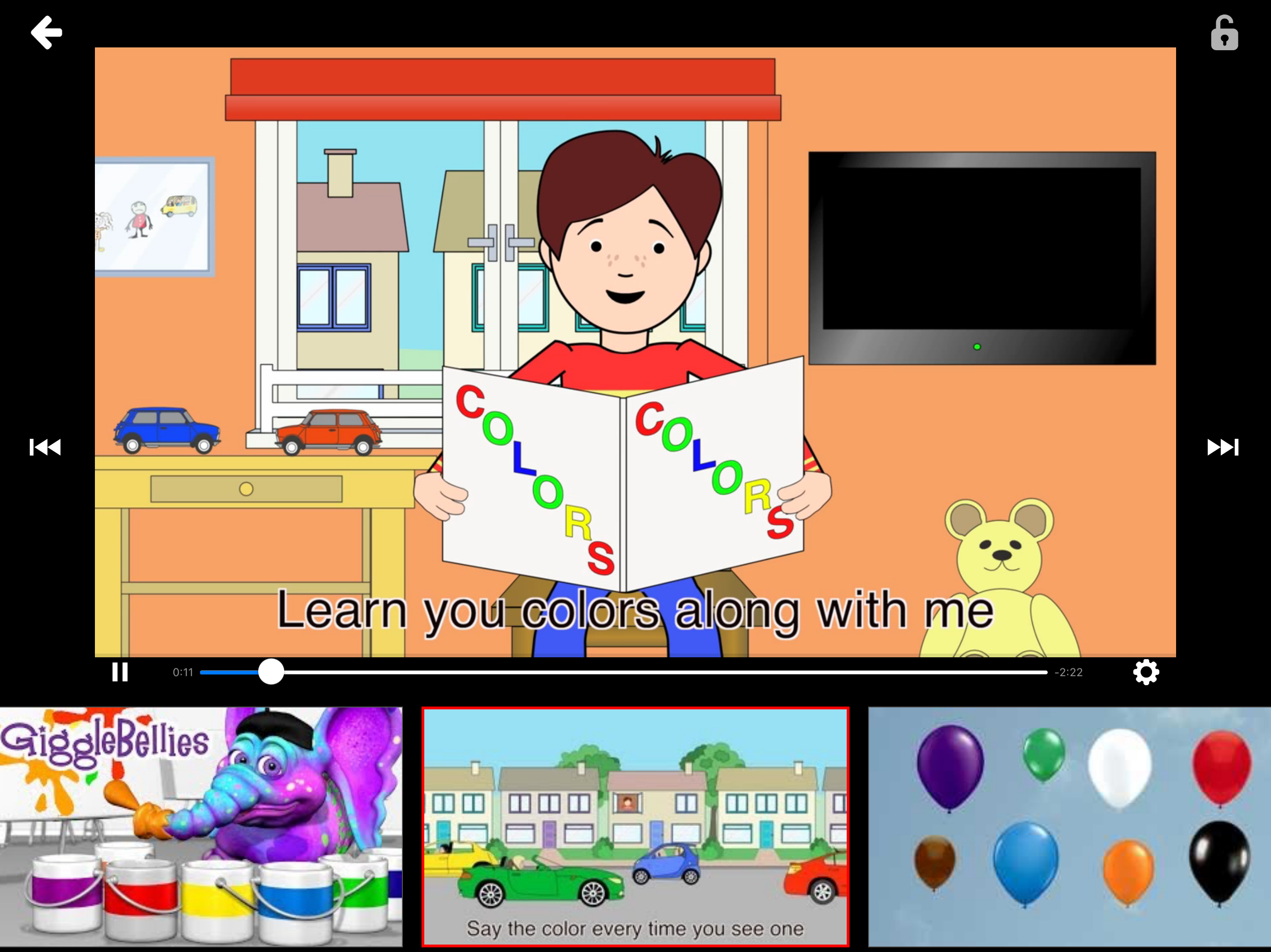 Kids ABC Music & Nursery Rhymes for YouTube Kids screenshot 8