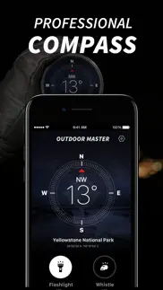 outdoor compass utility iphone screenshot 3