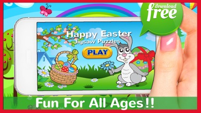 Happy Easter Jigsaw Puzzles Free For Toddlers & Meのおすすめ画像2