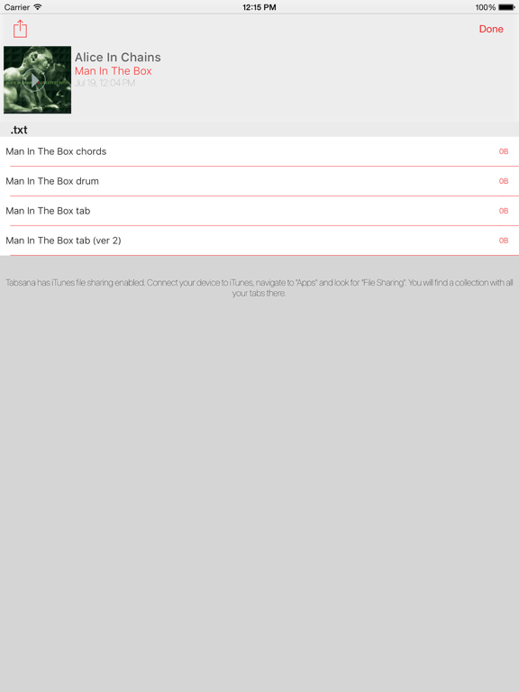 Screenshot #4 pour Tabsana - Tabs identifier and chords finder