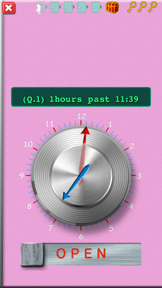 Safecracker in analog clock[Free] screenshot