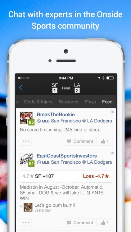 Onside Sports: Scores & Odds screenshot-3