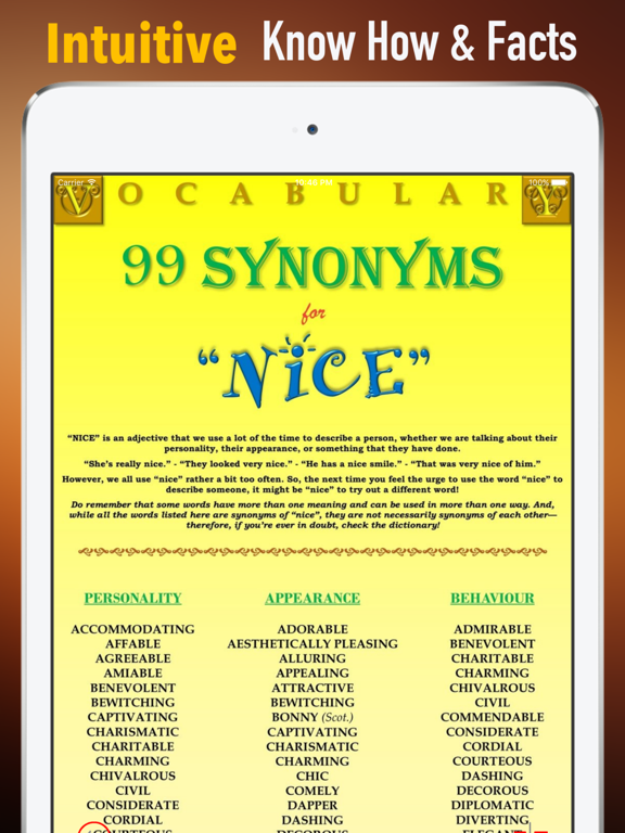 English Synonyms Dictionary And Flashcards Guide App Price Drops