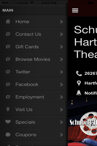 Schubert’s Hartford Theatre screenshot 2
