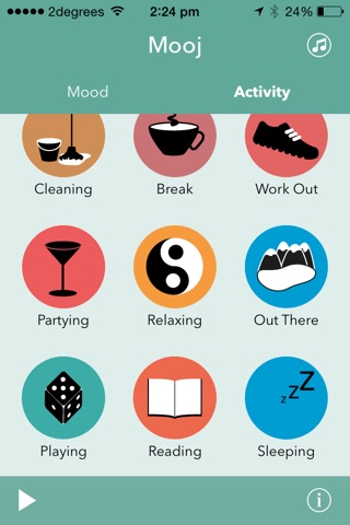 MOOJ® - Right Music, Right Moment! screenshot 3