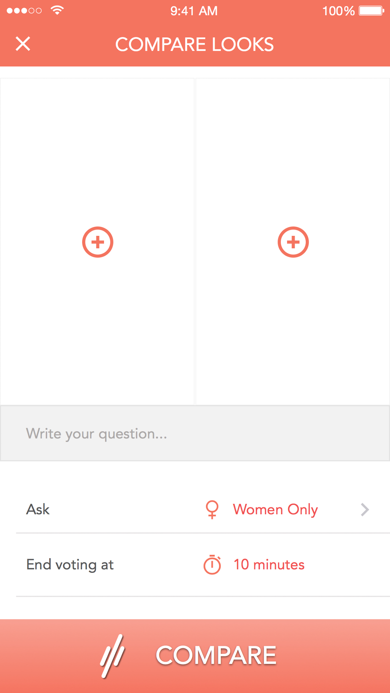 Looky - Compare photos and looks by getting votes screenshot 3