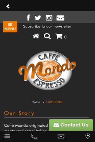 Caffe Mondo screenshot 2