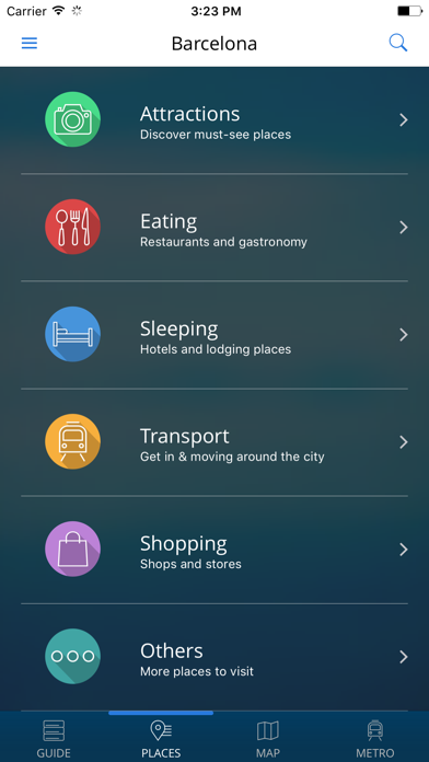 Screenshot #3 pour Barcelone Guide Voyage avec Offline Maps