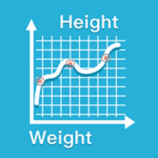 Growth Chart - Record growth data of Baby icon