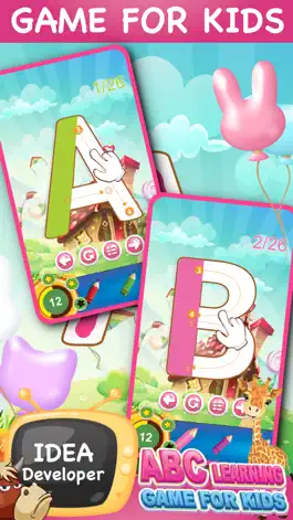Game screenshot Kids ABC Learning and Writer apk