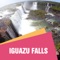 Iguazu Falls are situated on the border of Argentina and Brazil