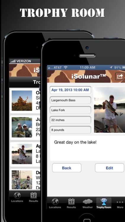 iSolunar™ Hunting & Fishing Times Free screenshot-3