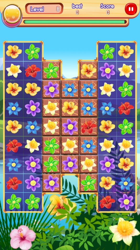 Flower Match: Blossom pop mania matching puzzle - 1.0 - (iOS)