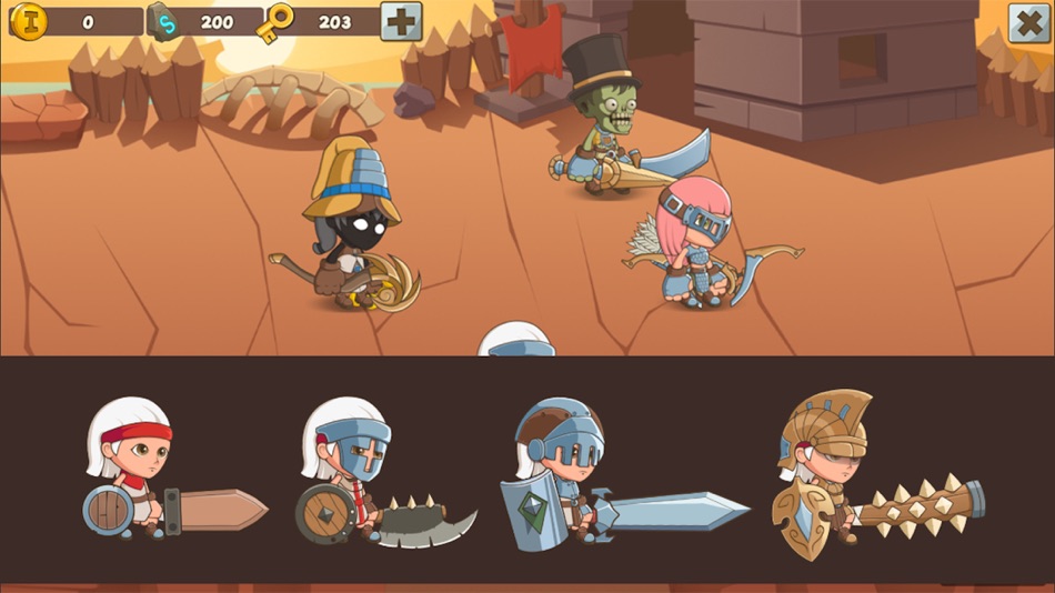 #1. My Tiny Heroes (iOS) 由: Xing Xing