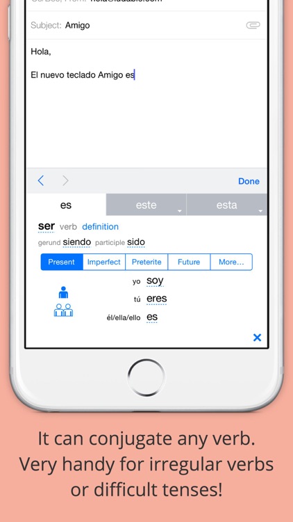 Amigo Spanish Keyboard screenshot-3