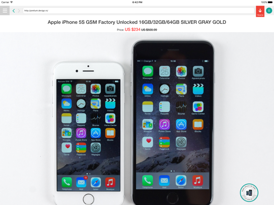 iPretium iPad screenshot 1 - Shopping app