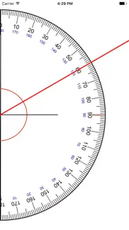 protractor - measure any angle iphone screenshot 1