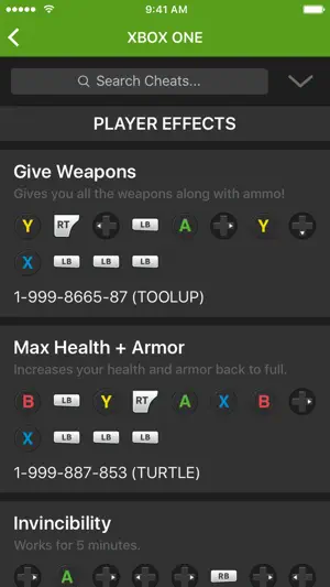 Cheats for GTA 5 (V). screenshot 2