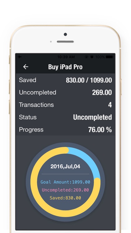 Daily Savings Goals - Savings Goals Plan,Money Box screenshot-3